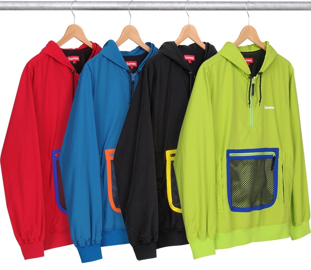 Mesh Pocket Pullover